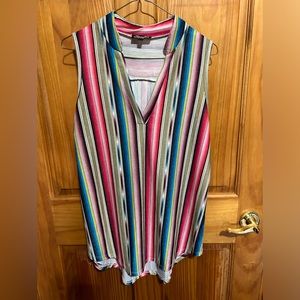 Cowgirl Hardware Serape print Top